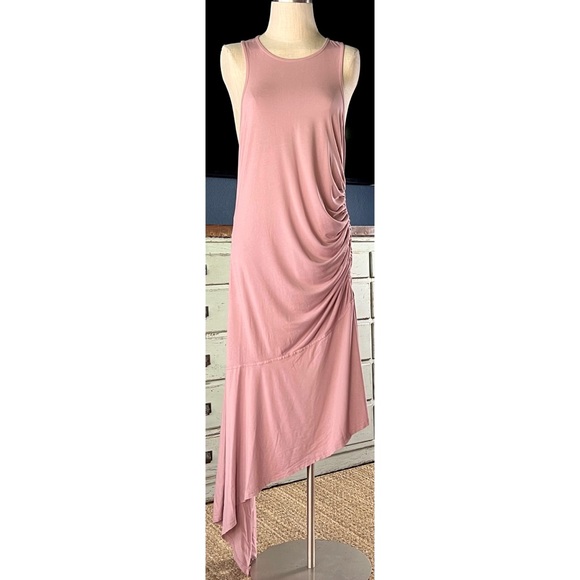 Anthropologie Daily Practice Midi Ruched Dress 2X